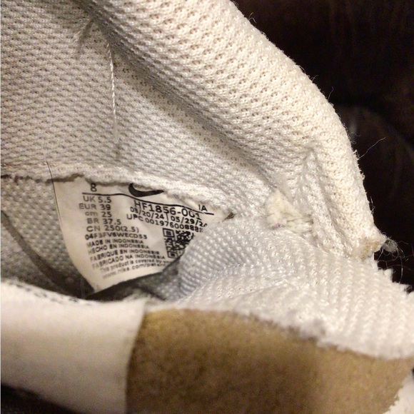 Nike Leopard Print Sneakers Size 8 - Picture 5 of 6